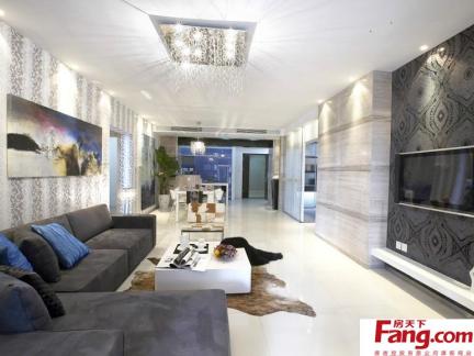 現(xiàn)代簡約小客廳裝修靈感 2017年房天下裝修效果圖精選